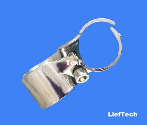 ISO9001 Chromed pipe Fittings Joint 2 Pipe Mounting Bracket