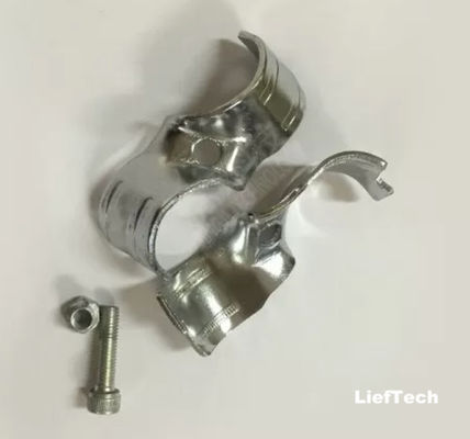 ISO9001 Chromed pipe Fittings Joint 2 Pipe Mounting Bracket