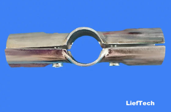 Cấu trúc mô-đun Các phụ kiện ống thải Chrome cho giá lưu trữ