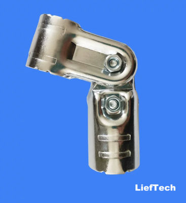 Các kết nối kim loại kết nối ống được mạ Chrome điều chỉnh 40 ~ 60 độ