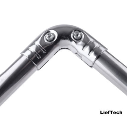 Dây kết nối ống bọc Chrome linh hoạt Chrome ống khuỷu tay 90 độ