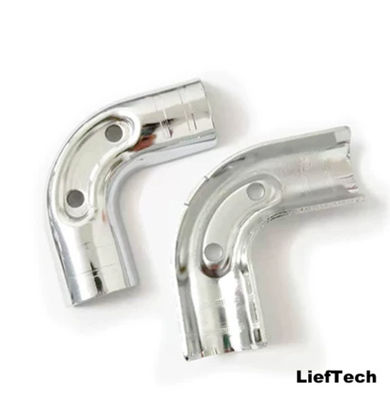Dây kết nối ống bọc Chrome linh hoạt Chrome ống khuỷu tay 90 độ