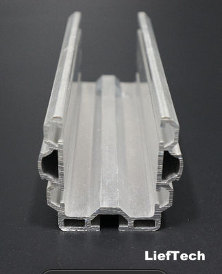 6063 T5 Profiles Extrusion Aluminium OD 28mm 60x55 Aluminium Lean Pipe