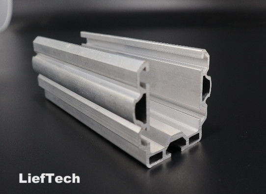 6063 T5 Profiles Extrusion Aluminium OD 28mm 60x55 Aluminium Lean Pipe