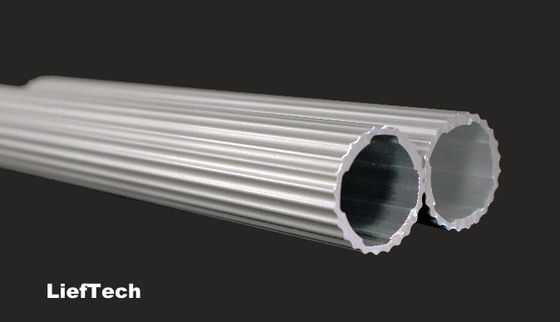 Độ dày 1,2mm Aluminium hợp kim ống ốc xoanh trục ống nhựa nhôm