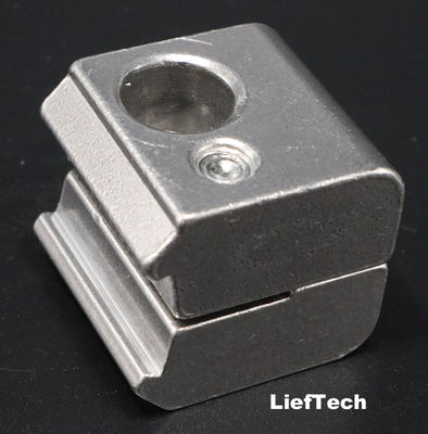 Dầu đúc gốm Aluminium Tube Connectors nối quay song song