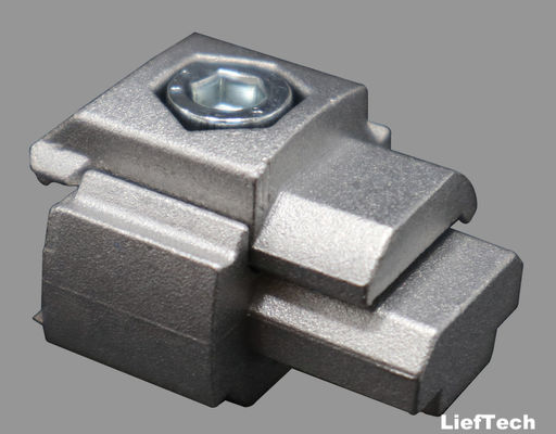 6063 T5 hợp kim nhôm Metal Pipe T Joint Dễ lắp ráp vật liệu tái chế