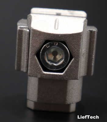 6063 T5 hợp kim nhôm Metal Pipe T Joint Dễ lắp ráp vật liệu tái chế