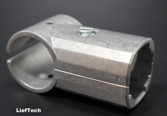 Hợp kim nhôm Lean Pipe Joint Connector hình T phụ kiện Karakuri
