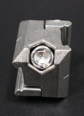 6063 T5 Hạt nhôm đường ống nạc kết nối đường ống liên kết đường ống Karakuri