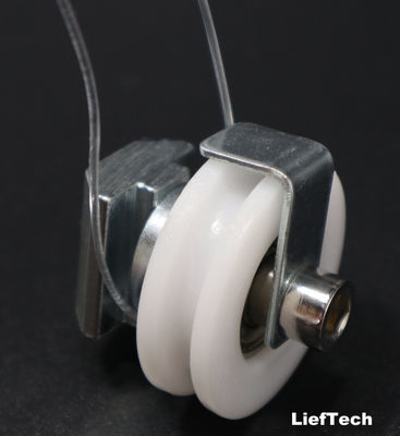 Die đúc nhôm U Groove ống bánh xe T khe hồ sơ với trượt