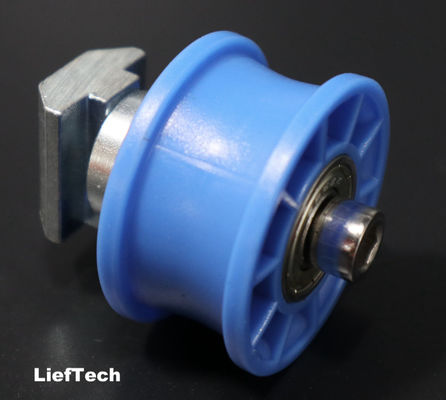 Đường trượt Đường cuộn nhôm có rãnh di chuyển cho ống ống 28mm ISO9001