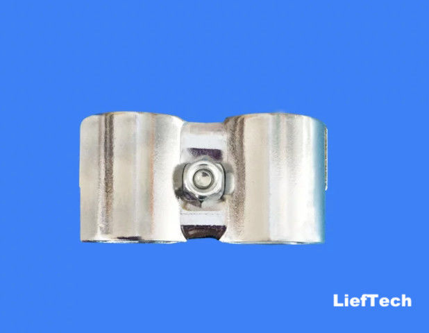 CRS Cold Rolling Steel Double Pipe Connector cho đường ống Chrome 28mm