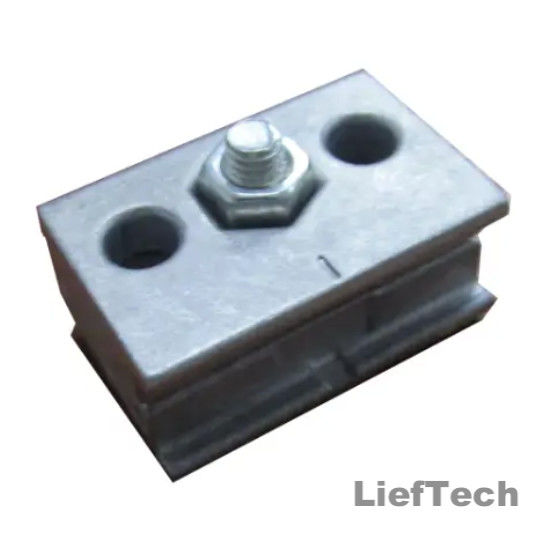 Trọng lượng nhẹ Thiết bị ống nhựa Aluminium Inlay Joint cho kết nối bảng bàn làm việc